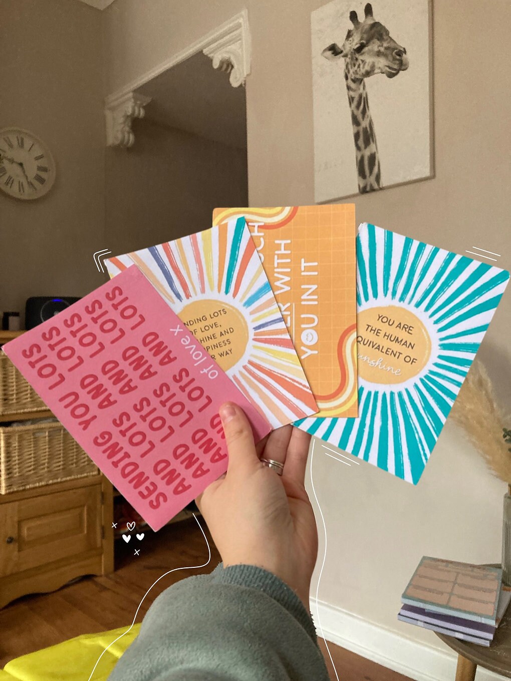 The ‘Happy Post’ | Happy Letterbox Gift, cheer up gift, positive gift set, letterbox pick me up, happy jar notepad, positivity postcard gift