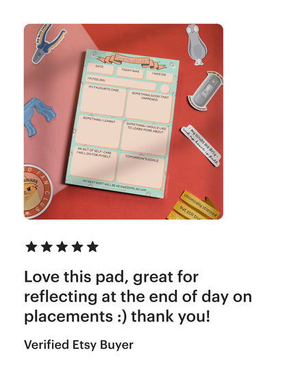 'Time to Reflect' A5 Veterinary Notepad image 7