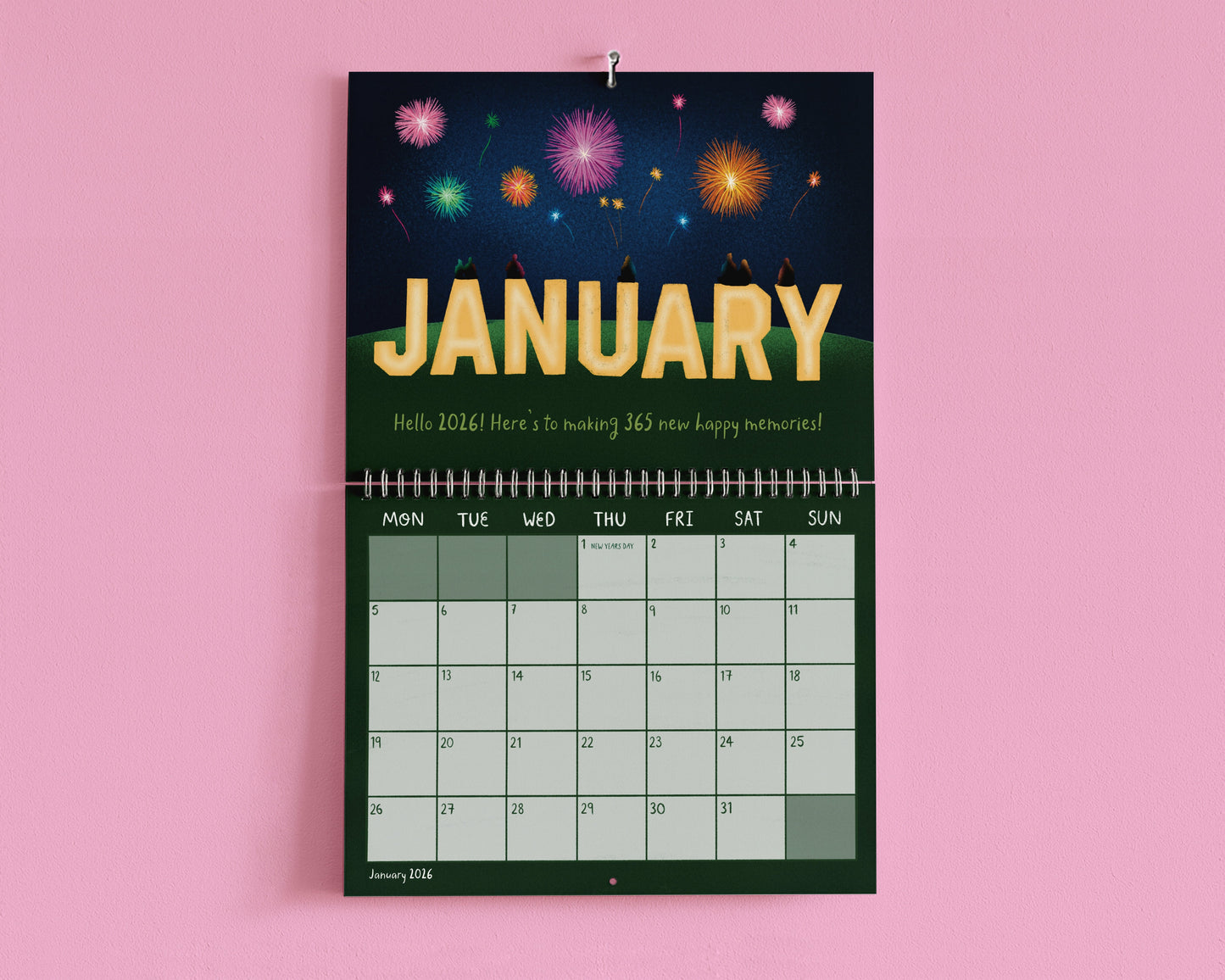 Calendar, 2026 Slow Living Calendar, Monthly Calendar, Wall Calendar, Illustrated 12 Month Calendar, Gift for her, Wall Decor, Cottage Core calendar, cosy cottagecore calendar 2026, cosy illustration calendar, 2026 affirmation calendar, 2026 mental health calendar, mental health calendar, positive wall calendar 2026, 2026 Shopfront Scenes: Wall Calendar, Monthly Calendar, Planner, Stationery, Wall Decor, Cottage Core, Stocking filler, Gift for her