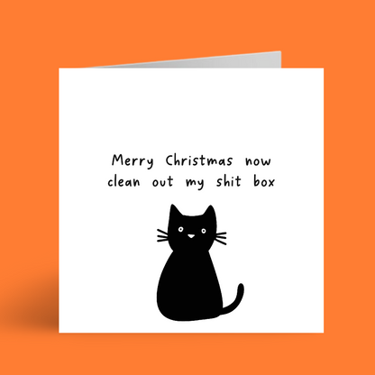 Sweary Cat Christmas Card image 2