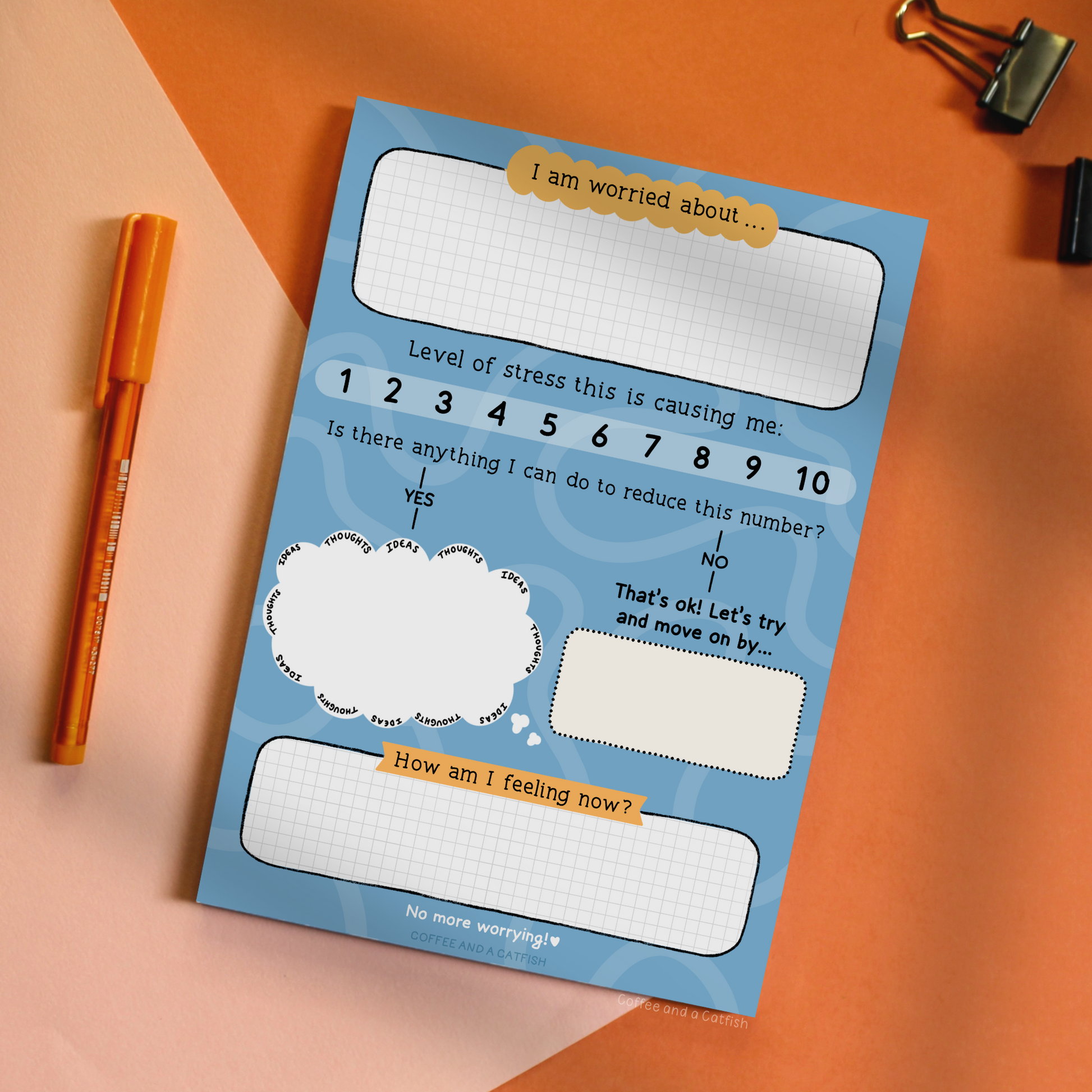 'The Worry Away' A5 Notepad image 3