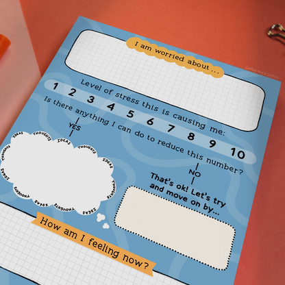 'The Worry Away' A5 Notepad image 2