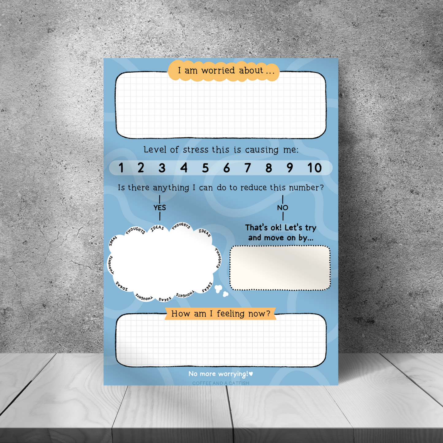 'The Worry Away' A5 Notepad image 7