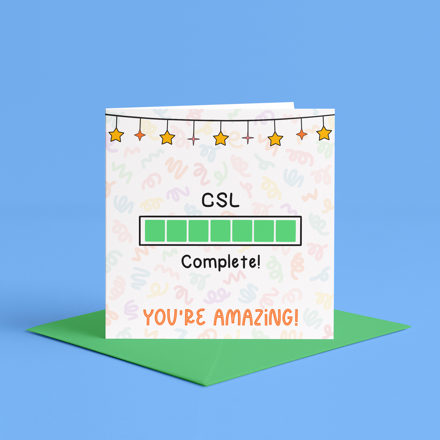 CSL complete vet nurse card | well done for completing CSL student vet nurse, central skills log SVN, congratulations central skills log card, well done student veterinary nurse cards, completed CSL card for student vet nurse, vet nurse cards