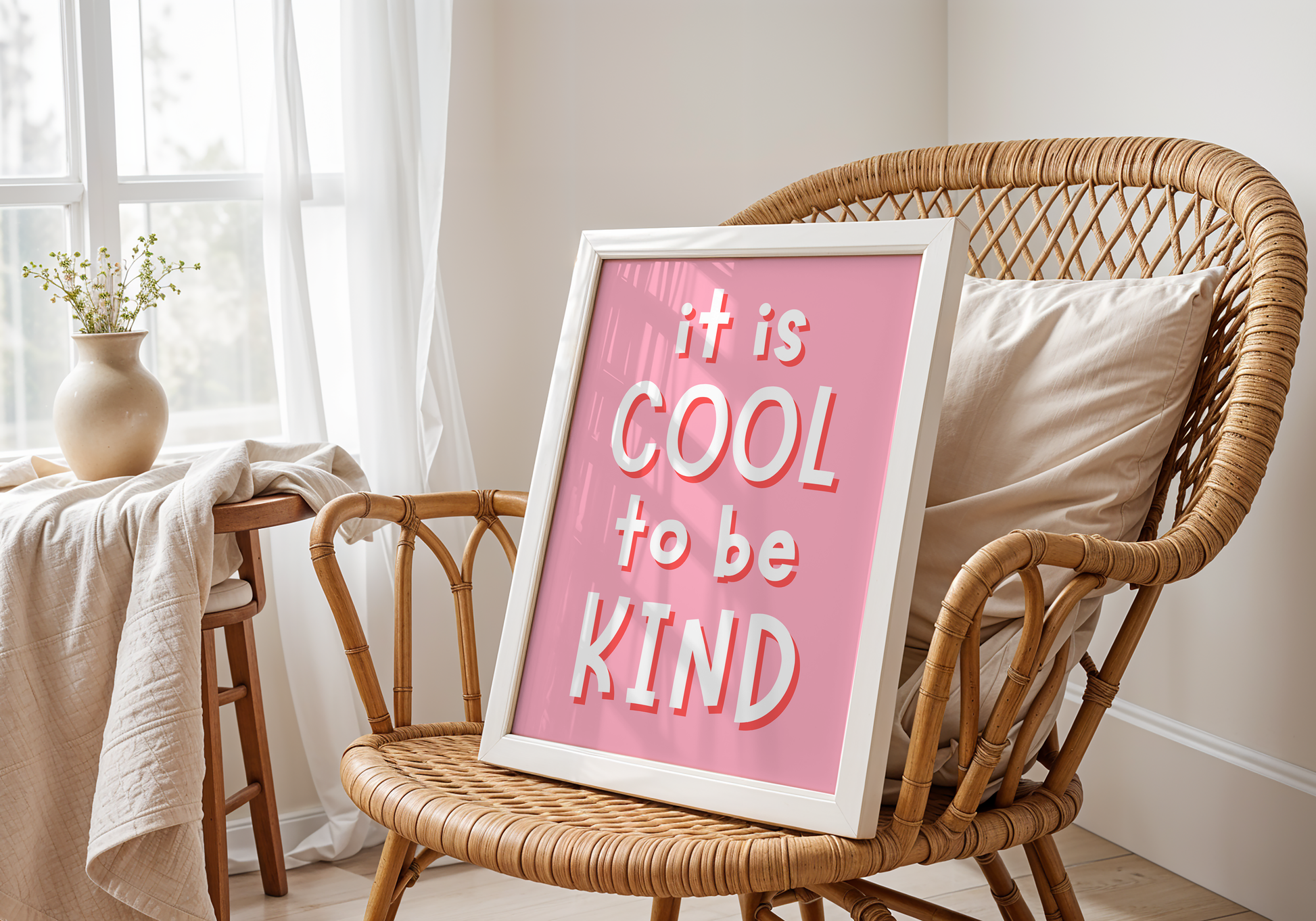 printed kindness quote, children’s room wall print, pink baby room decor, girls bedroom print, pastel wall art for kids, modern nursery typography, empowering quote print, be kind poster for girls, playroom typography art, A5 girly wall decor, A4 inspirational kids quote, A3 pink quote poster, positive message art, baby girl room decor print, Etsy nursery wall art, wall decor for girls playroom, printed quote wall art, girls motivational art, toddler room art print, kindness nursery decor, pink poster girls