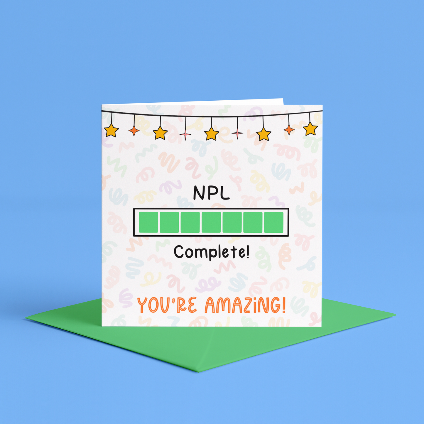 nursing student vet nurse card, animal care qualification, vet nurse training completed, veterinary student gift, vet nurse in training card, veterinary support staff card, nursing progress milestone, vet nurse NPL celebration card