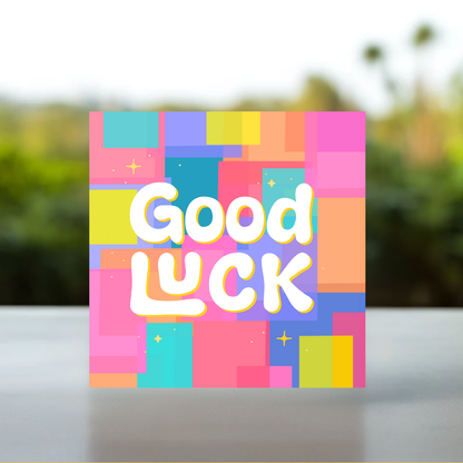 Lucky Horseshoe Card, Irish Good Luck Card, Good Luck Card Cat, Mini Good Luck Card, Good Luck Card, Good Luck Bee Card, Congratulations Card, Well Done Greeting Card, Good Luck Card, Amazing News Card, New Job Card, Pass Exam Card, best of luck card