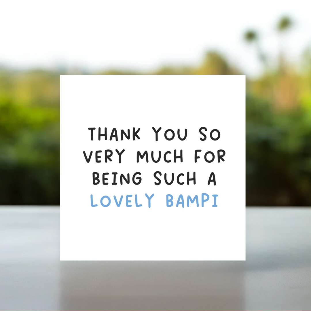 Cute Bampi birthday card, Best Bampi birthday card, Bampi birthday card Etsy, Special Bampi birthday card, Bampi birthday card from grandchildren, Bampi birthday card from grandchild, Funny card for bampi, happy birthday bampi card, bampi welsh card