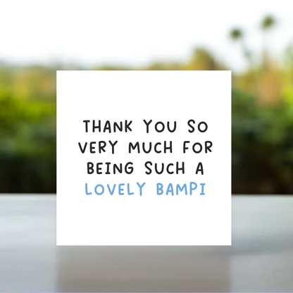 Cute Bampi birthday card, Best Bampi birthday card, Bampi birthday card Etsy, Special Bampi birthday card, Bampi birthday card from grandchildren, Bampi birthday card from grandchild, Funny card for bampi, happy birthday bampi card, bampi welsh card