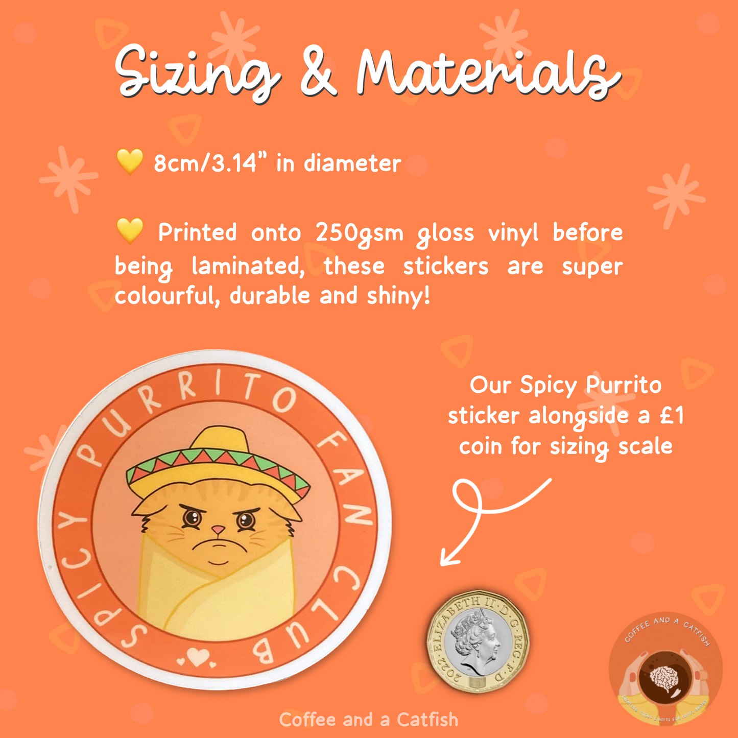 Spicy Purrito Fan Club | Funny Veterinary Stickers image 4