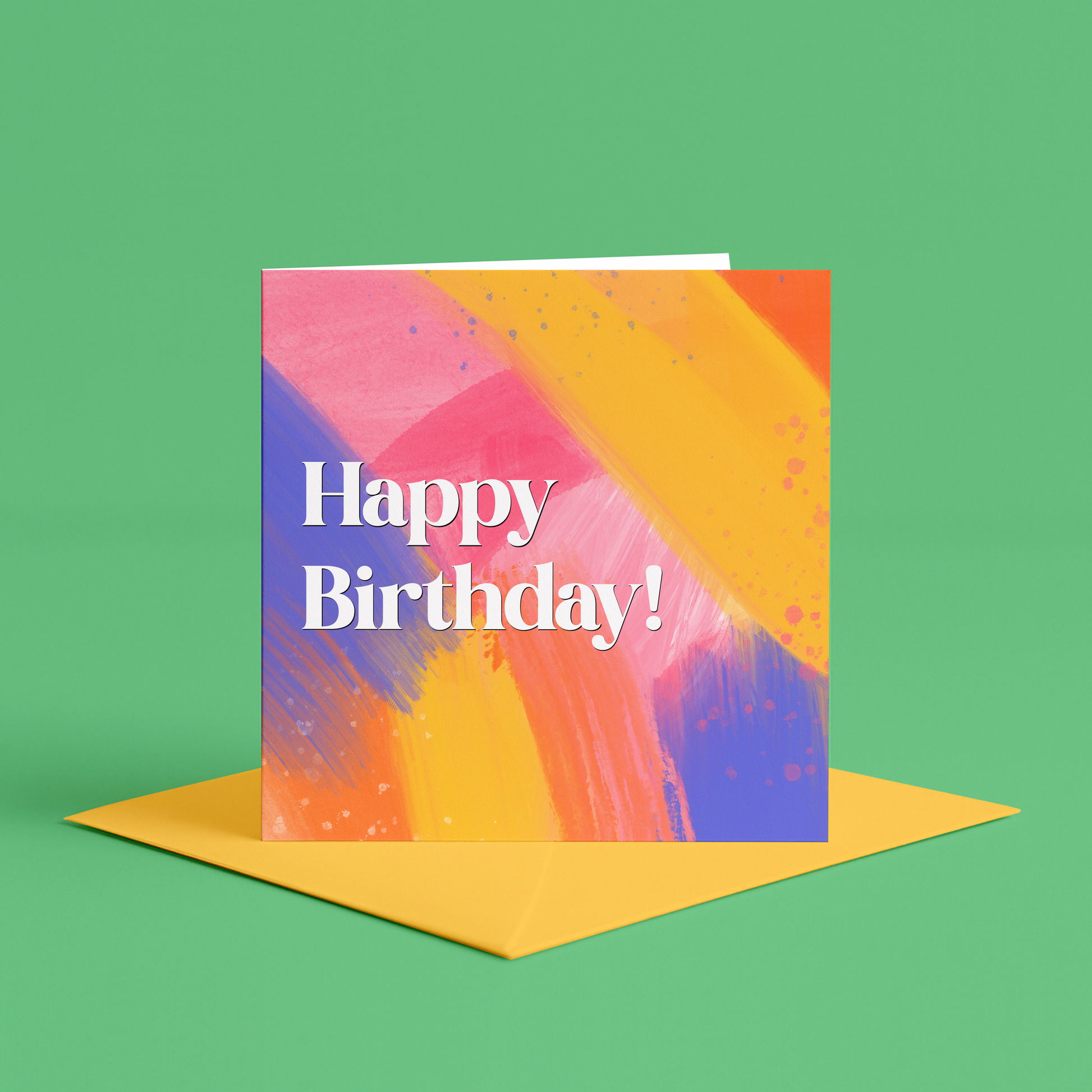 Paint stroke birthday card, artsy birthday card, fun birthday card designs, funky birthday cards, bold birthday cards, oliver bonas birthday cards, artistic birthday cards, Birthday Card Abstract, Birthday Card Arty, Hand Water Colored Birthday Card, Bright Birthday Cards, Colourful Greeting Card, Artistic Birthday Card for Her, Colourful Birthday Card, Modern Art Greeting Card, Artist Birthday Cards, Colourful Cards, Bright Cards, Handmade Abstract Cards, Handpainted Abstract handmade card