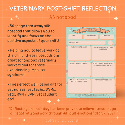 'Time to Reflect' A5 Veterinary Notepad image 8