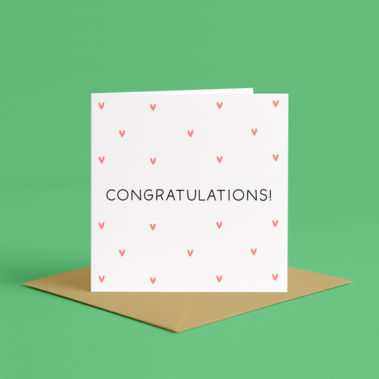 Simple Congratulations Card, Congratulations Loved One, Congratulations Card, Congratulations To Husband Card, Congratulations To Wife Card, Heart card, small heart, heart outline, heart drawing, tiny heart, heart symbol, love you, congratulations, Congratulations to my fiancee card, congratulations to my fiance card, congratulations to my love card, well done love card, husband promotion card, wife promotion card, fiancee promotion card, fiance promotion card, girlfriend promotion cards