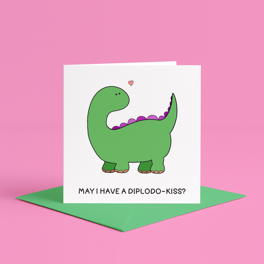 Diplodokiss, Dinosaur Valentines Day Card, Dinosaur Anniversary Card, for dinosaur lovers, Children valentines day card, dino love cards, Husband Dinosaur Birthday Card, Boyfriend Birthday Card Dinosaur, husband birthday card dinosaur, dino love card, Funny Girlfriend Dinosaur Card, Anniversary Card Jurassic Park, Anniversary Card for Boyfriend Dinosaur, T Rex Valentine Card, Jurassic Park Anniversary Cards, Dinomite Card, Trex Valentines Day Card, Funny T Rex Love Card, diplodocus cards for him