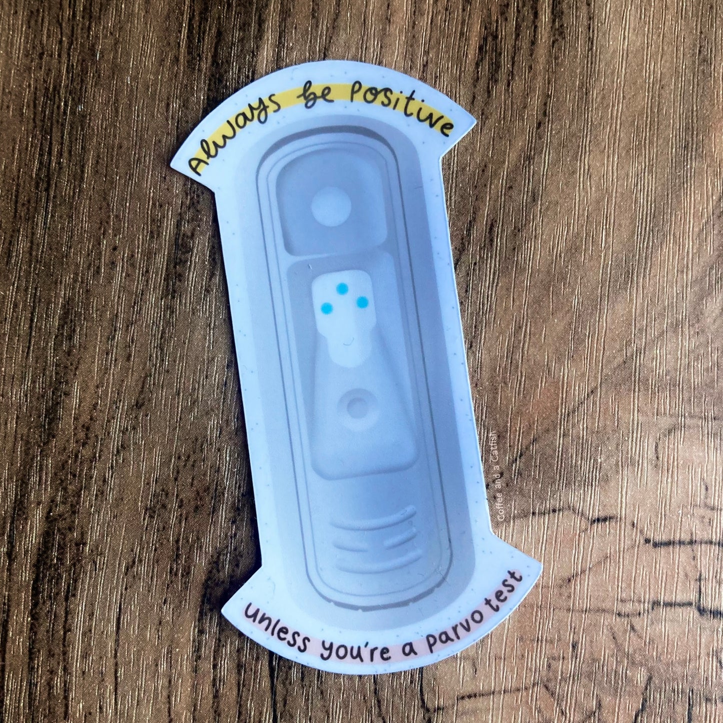 Positive Snap | Funny Veterinary Stickers image 1