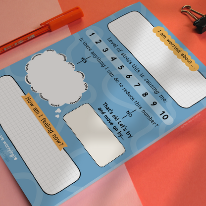 'The Worry Away' A5 Notepad image 4