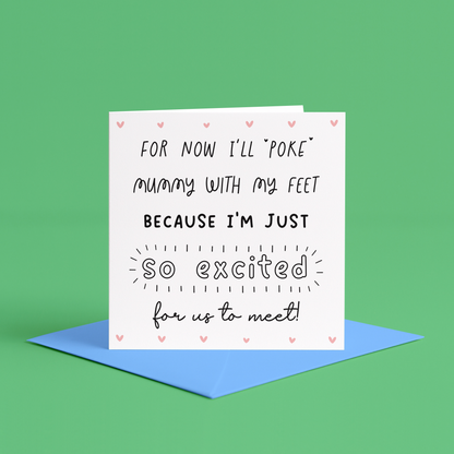 I can’t wait to meet you daddy fathers day card from the baby bump | Pregnancy fathers day card, happy first fathers day card for dad to be, daddy to be first fathers day card, daddy to be I cant wait to meet you card from baby, from the baby bump, Fathers day card from my tummy | first fathers day card from the bump, bump fathers day card for daddy to be, daddy’s first fathers day card from baby bump, birthday card for daddy to be, birthday card from baby bump, daddy’s first birthday card