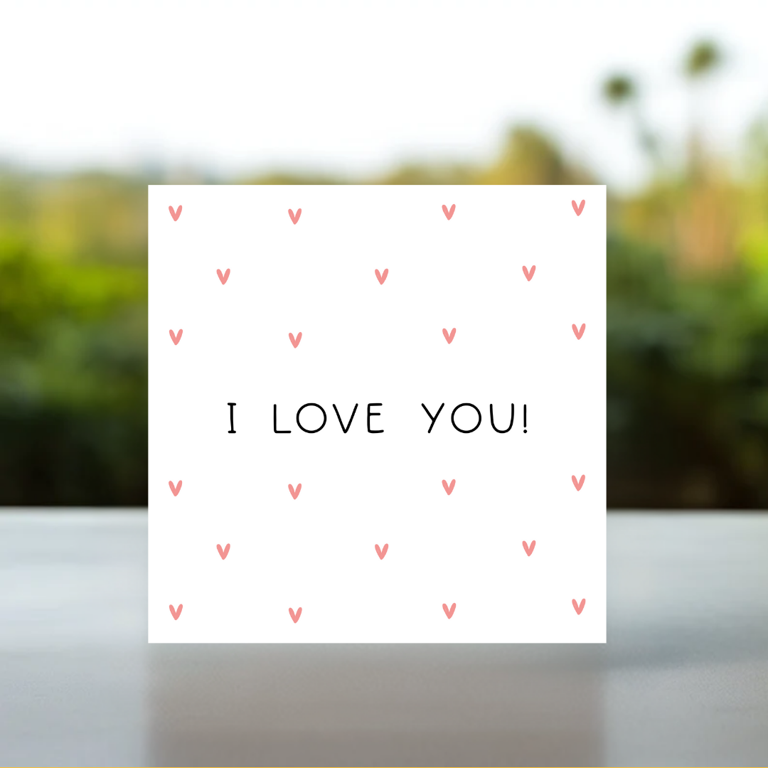 I love you so much card, simple love heart card, so much love, happy you and me day card, I will love you forever card, today tomorrow always card, today tomorrow forever card, romance card, romantic card, I love you forever card, so proud of my love