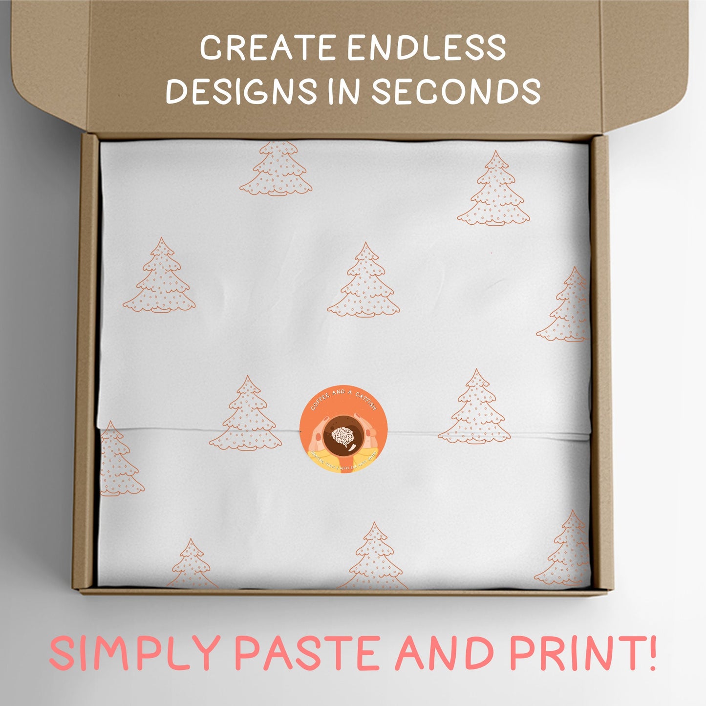 Cute, Affordable Procreate Christmas Tree Stamps | Stamps for Procreate, Kawaii tree stamps, cheap procreate brushes for Christmas