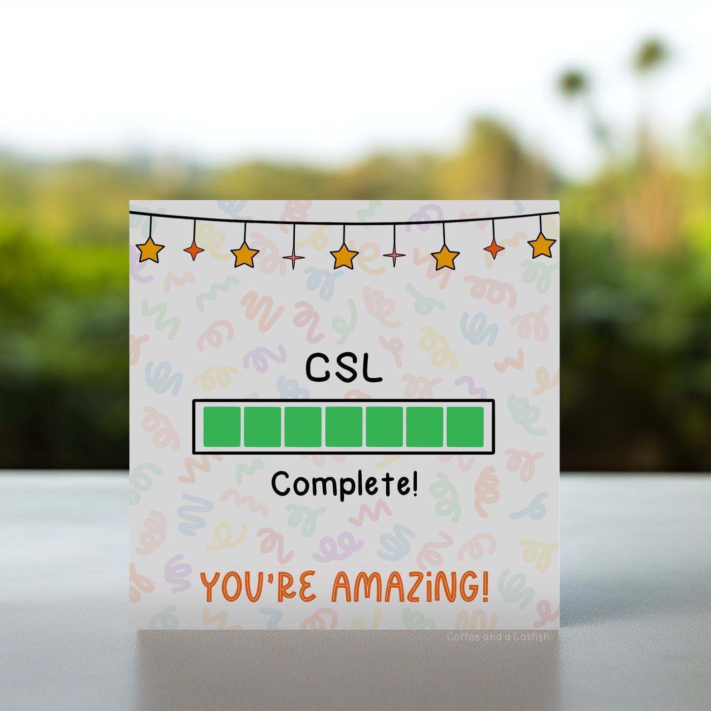 Central Skills Log Complete Card | CSL Finished Card for Student Veterinary Nurse, SVN Cards, Vet Nurse Graduation, Well Done Vet Nurse SVN