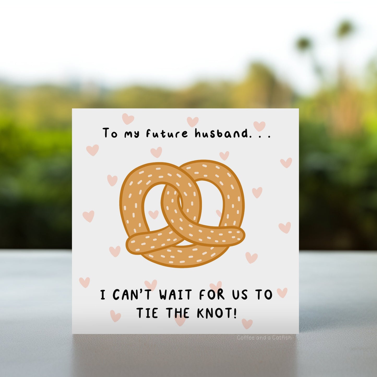 To My Future Husband Card | Wedding Day Card for Groom, Husband to be Card, Wedding Day Gift, On Our Wedding Day Card, Fiance Birthday Card