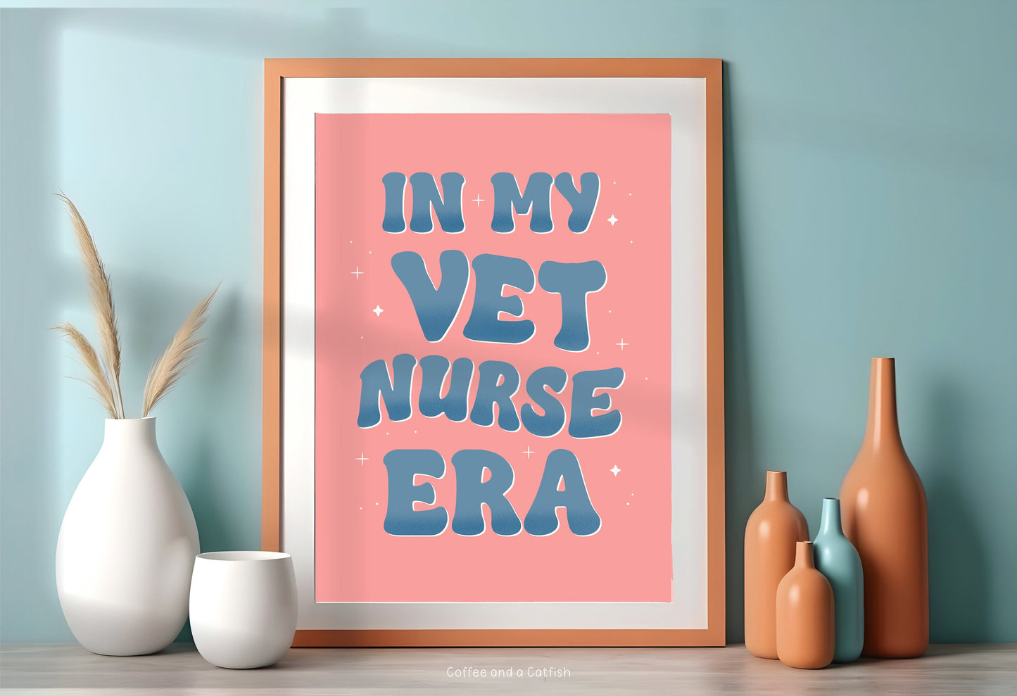 In My Vet Nurse Era | Veterinary Nurse Print, Vet Nurse Print, Veterinary Nurse Gifts, Vet Nurse Gifts, For Vet Nurse, Vet Nursing Print