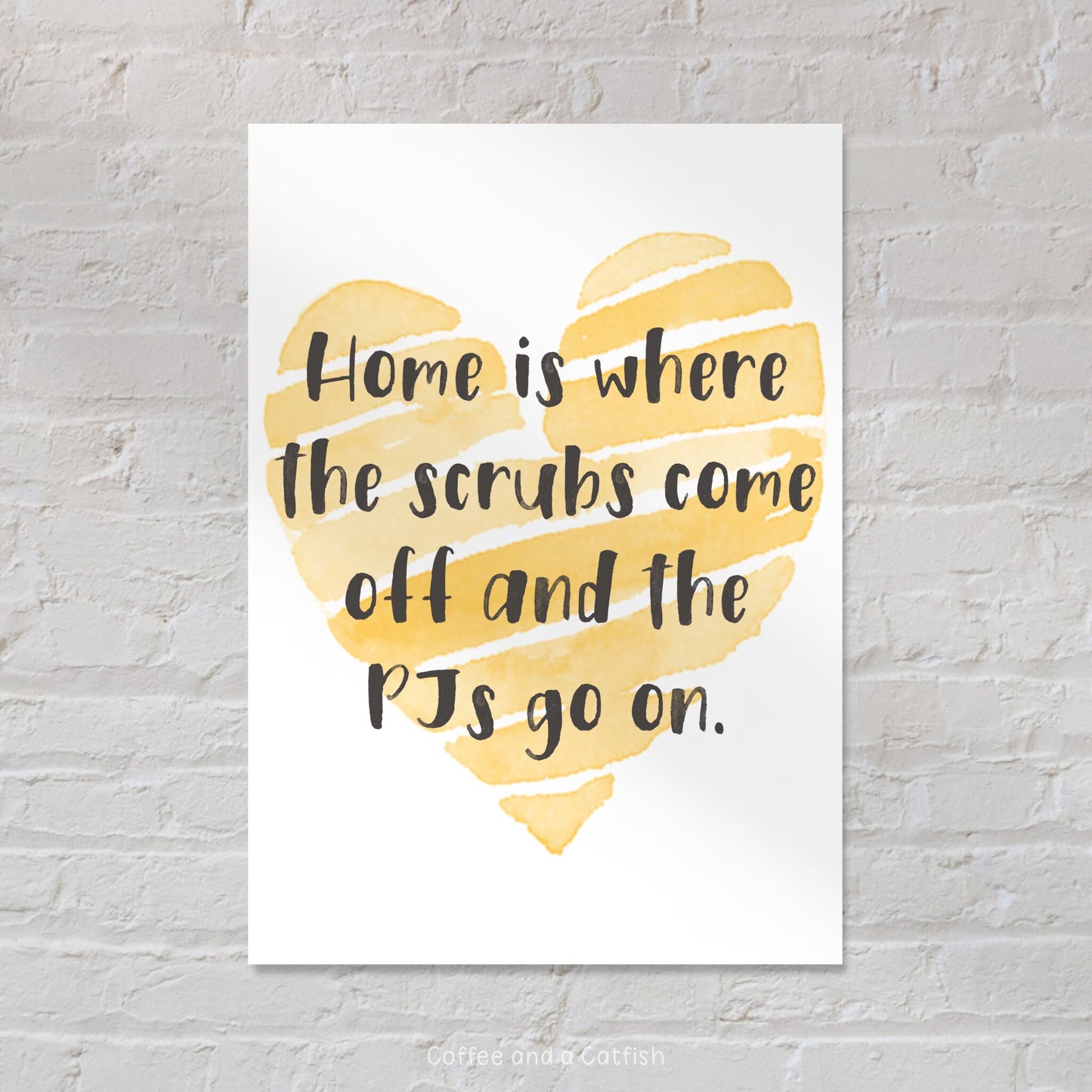 Home Is Where | Nursing Prints, Peds Nurse Gifts, Doctor gift, Thank you nurse gifts, thank you doctor gifts, Medical gifts, medical prints