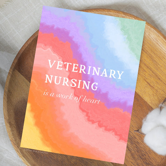 Veterinary Nursing Print, Vet Nurse Print, Vet Nurse Gifts, Vet Nurse Gifts For Veterinary Nurse, Vet Nursing Print, Veterinary Nurse Gifts