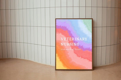 Veterinary Nursing Print, Vet Nurse Print, Vet Nurse Gifts, Vet Nurse Gifts For Veterinary Nurse, Vet Nursing Print, Veterinary Nurse Gifts