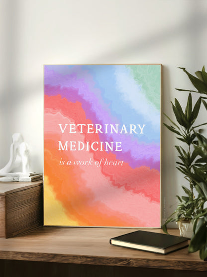 Veterinary Medicine Print | Veterinary Wall Art, Veterinary Art, Veterinary Artwork, Veterinary Print, Veterinary Poster, Veterinary Gifts