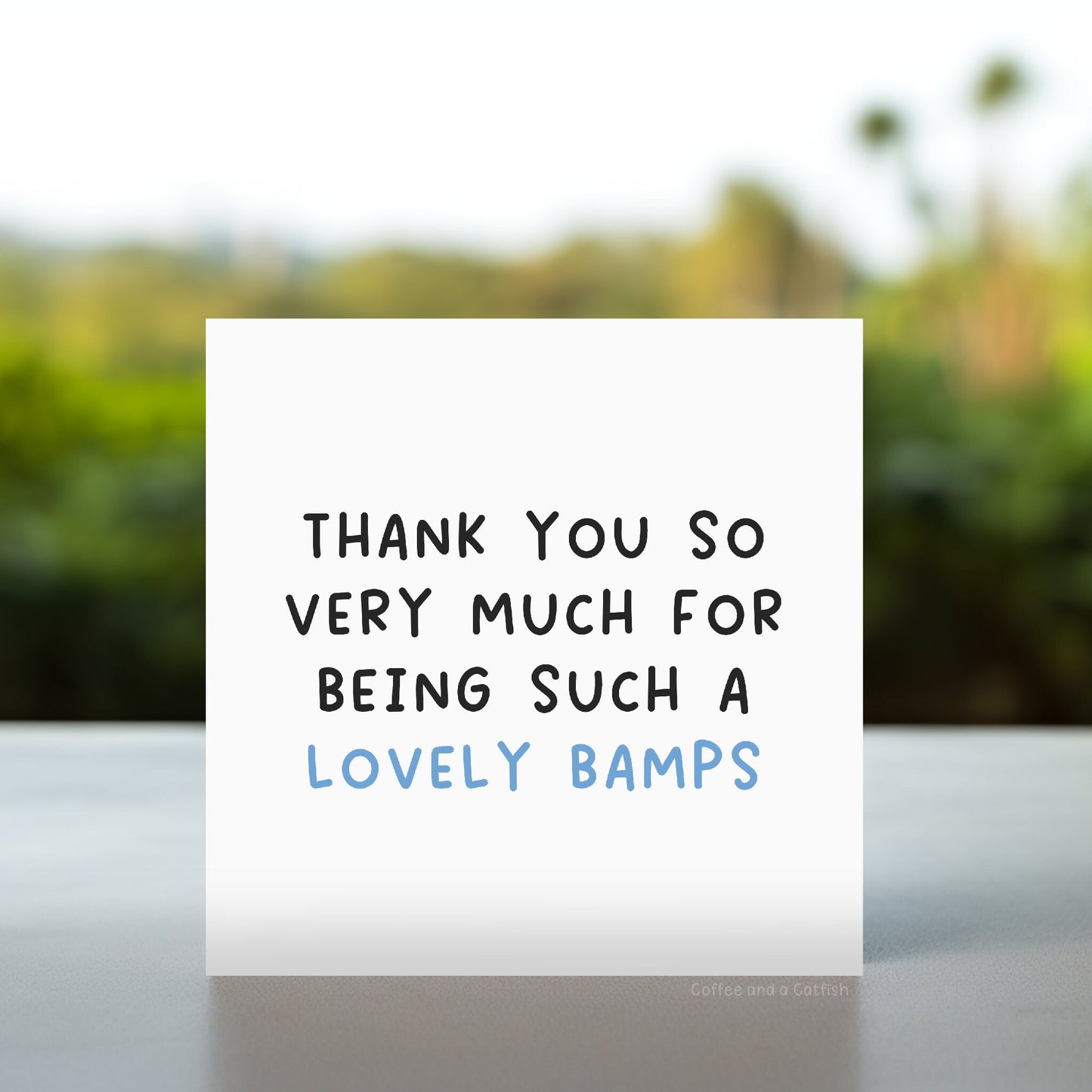 To My Lovely Bamps Card | Best Bamps ever card, To My Bampy Card, Bamps Birthday Card, Birthday Card for Bamps, Welsh Grandad Birthday Card