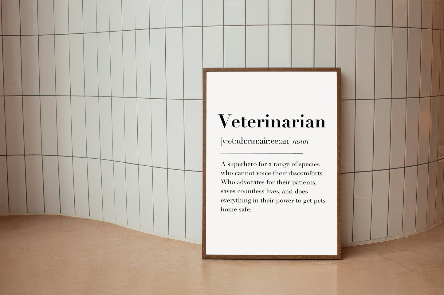 Vet Definition Print | Veterinarian Definition Print, DVM Definition Print, Thank You Vet Gift, Veterinarian Gift, Veterinary Surgeon Gift