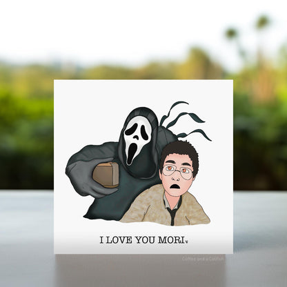 DBD Birthday Card | Dead By Daylight Greeting Card, Ghostface, Scream birthday card, Dead by Daylight art, gift for horror gamer, Mori Card