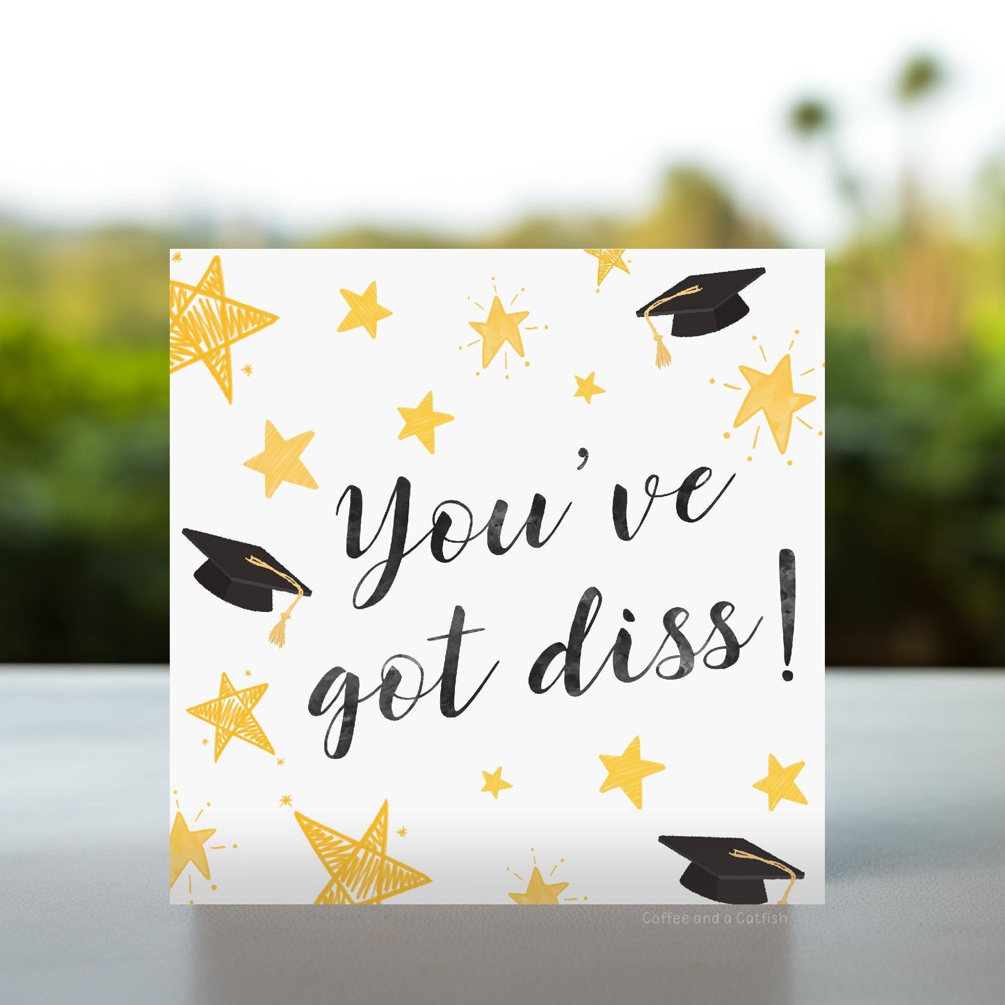 You've Got Diss | Dissertation Hand In Card, Dissertation Card, Dissertation Gift, Uni Finished Cards, Well Done on Your Dissertation Cards