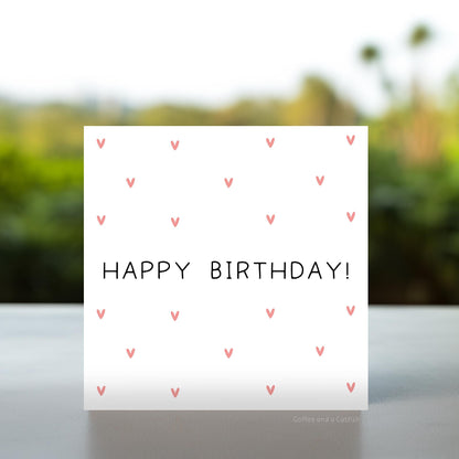 Simple Birthday Card for Loved One | Happy Birthday to My Love, Happy Birthday to my wife, Happy Birthday Husband Card, Simple Birthday Love