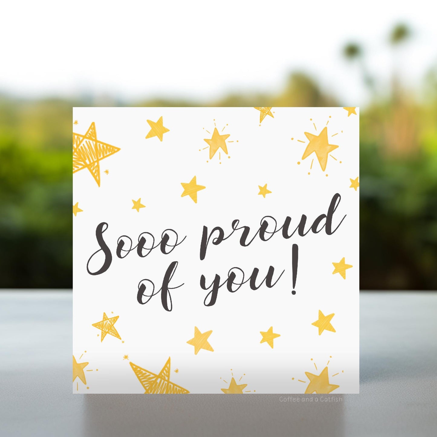 So proud of you card | Proud of you cards, well done cards, you are a star card, proud of all you do card, cute pride cards, for him for her