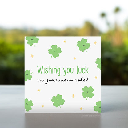 Good Luck in Your New Role Card | Promotion Card, Congratulations Promotion Card, Well Done on Your Role Card, New Job Card, New Position
