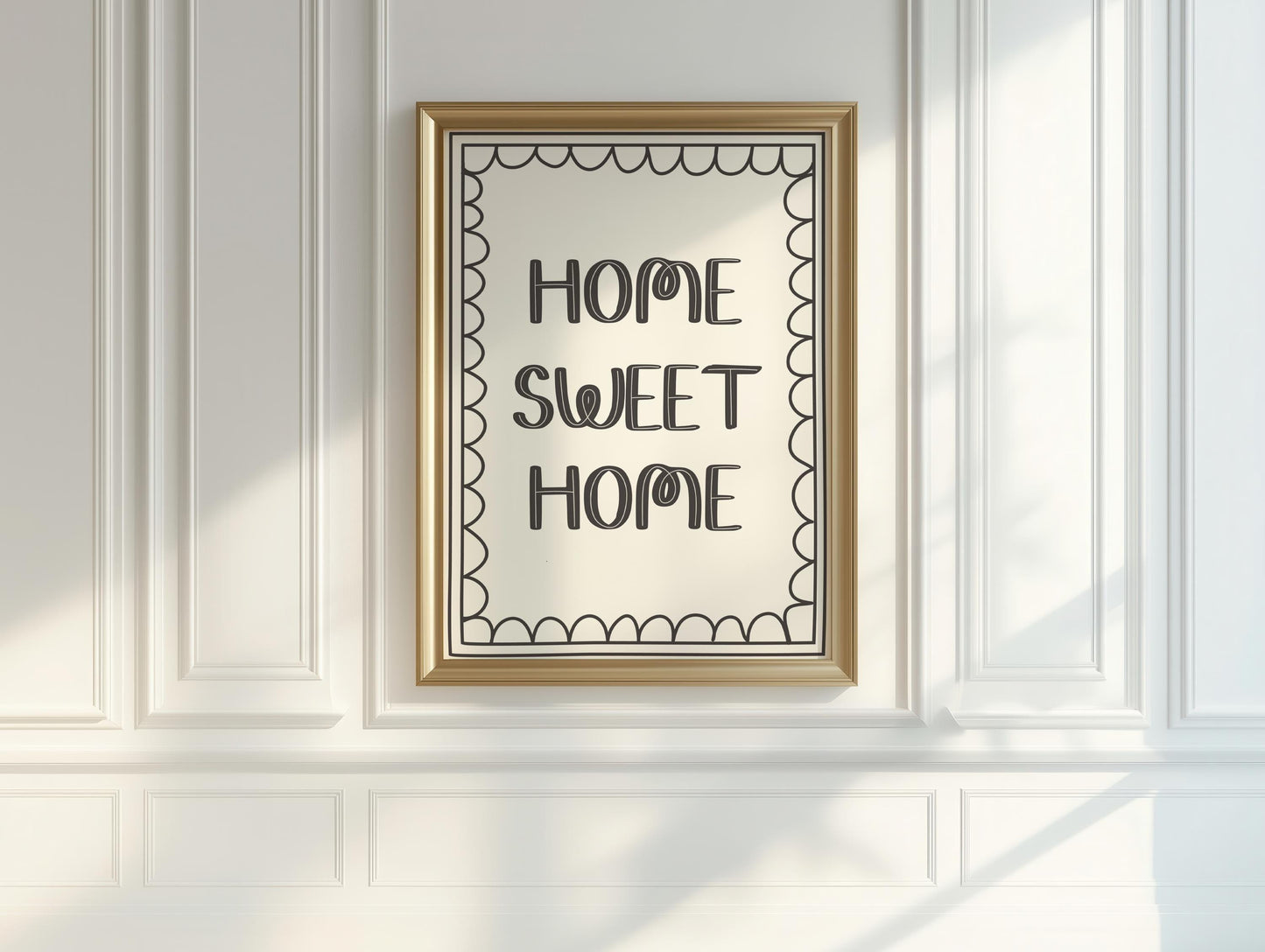 Home Sweet Home Print | Cosy Home Prints, Lets Get Cosy Wall Art, Cosy Quote Wall Art, Home Quote Print, Rather Be Home Print for Hallway