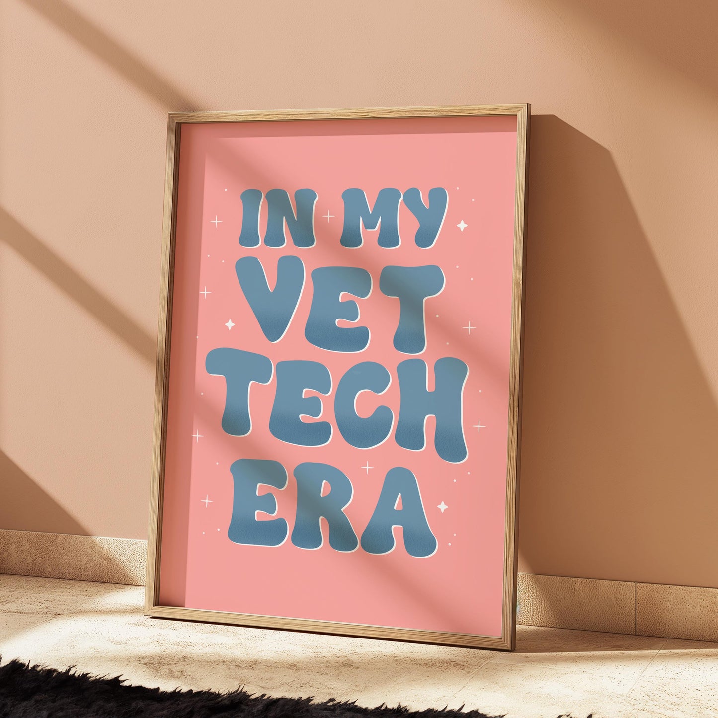 In My Vet Tech Era | Vet Nurse Print, Veterinary Technician Gift, Vet Tech Gifts, Vet Tech Print, Print for Vet Tech, Licensed Vet Tech Gift
