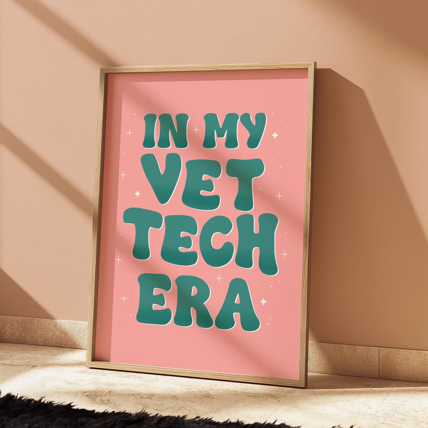 In My Vet Tech Era | Vet Nurse Print, Veterinary Technician Gift, Vet Tech Gifts, Vet Tech Print, Print for Vet Tech, Licensed Vet Tech Gift