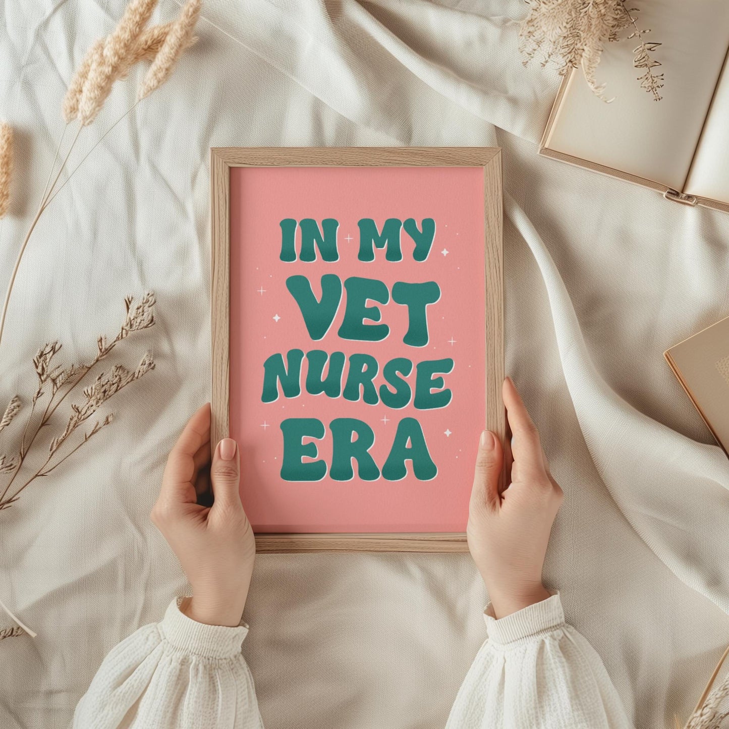 In My Vet Nurse Era | Veterinary Nurse Prints, Vet Nurse Print, Veterinary Nursing Gifts, Vet Nursing Gifts, Vet Tech Print, Vet Med Gift
