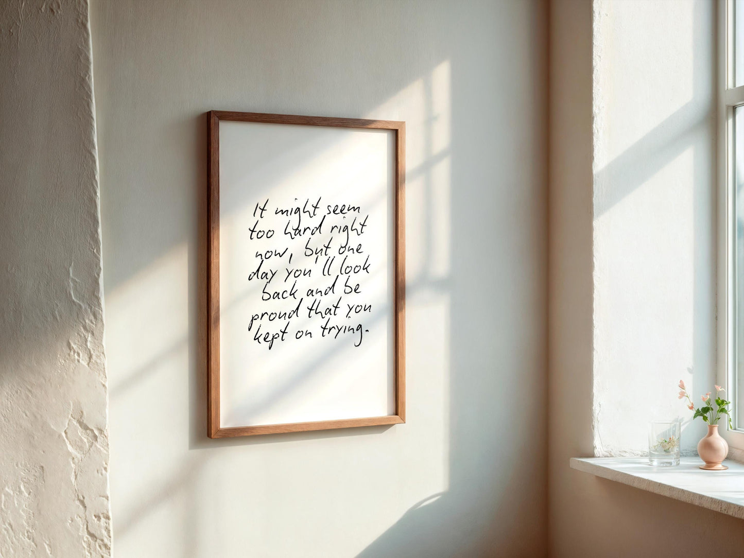 One Day You'll Be Proud Print | Keep Going Print, You are enough print, Motivational Quote Print, Keep Going Print, Motivation Quotes A3 A4