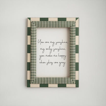 You Are My Sunshine Nursery Print | Neutral Nursery Prints, Nursery Rhyme Art, Cute Elegant Nursery Prints, Nursery Lyric Quotes Wall Art
