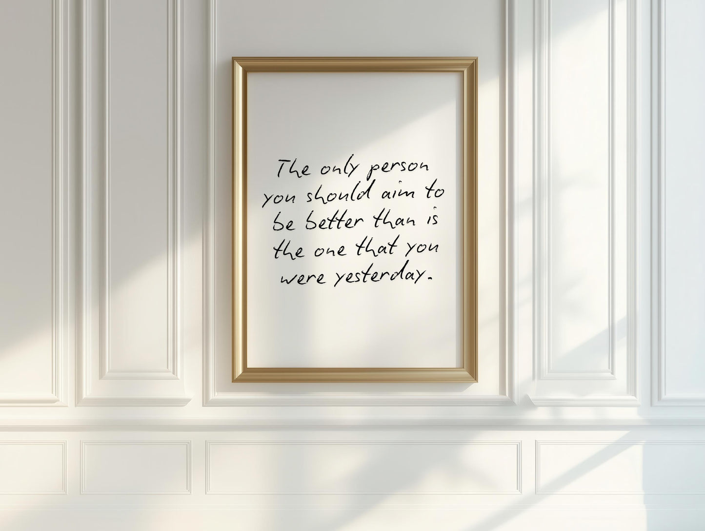 Don't Compare Print | Motivational Prints, Inspirational Prints, Keep Going Wall Art, Comparison Is The Thief of Joy Print, Positive Poster