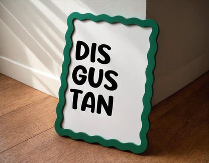 Well It Was Fucking One Of Yas, Disgusting Wall Print, Unframed Card Art Print, Funny Bathroom Print, Scottish Meme Wall Art Print, Funny
