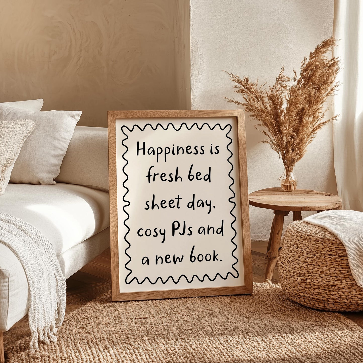 Fresh Bedsheets New Book Poster | Bookish Themed Print, Girly Reading Print, Love to Read Print, Bookish Poster, One More Chapter Poster