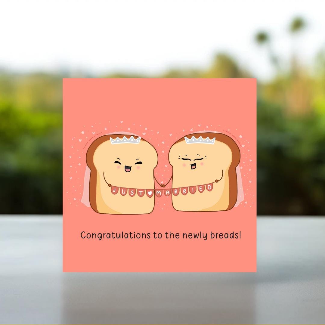 Mrs and Mrs wedding card | LGBT Wedding Card, Her and Her Wedding Card, Bride and Bride Wedding Card, Lesbian Wedding Congratulations Card