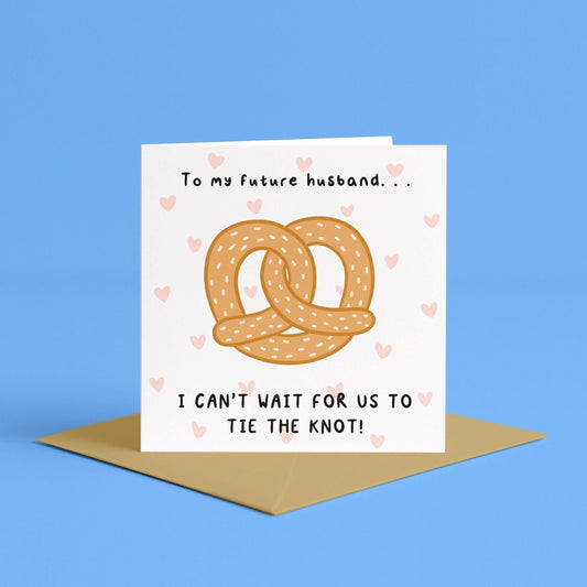 To My Future Husband Card | Wedding Day Card for Groom, Husband to be Card, Wedding Day Gift, On Our Wedding Day Card, Fiance Birthday Card