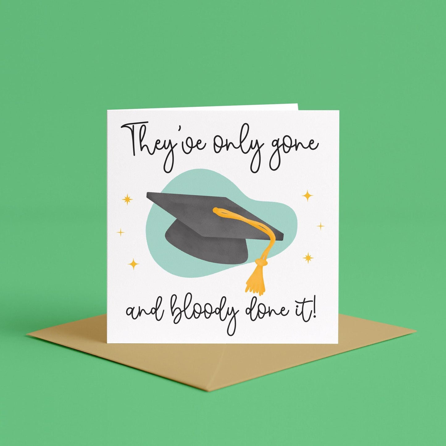 Non Binary Graduation Card | Graduation Card For They/Them, Well Done On Graduating LGBTQ Card, Non Gendered Graduation Card, No Gender