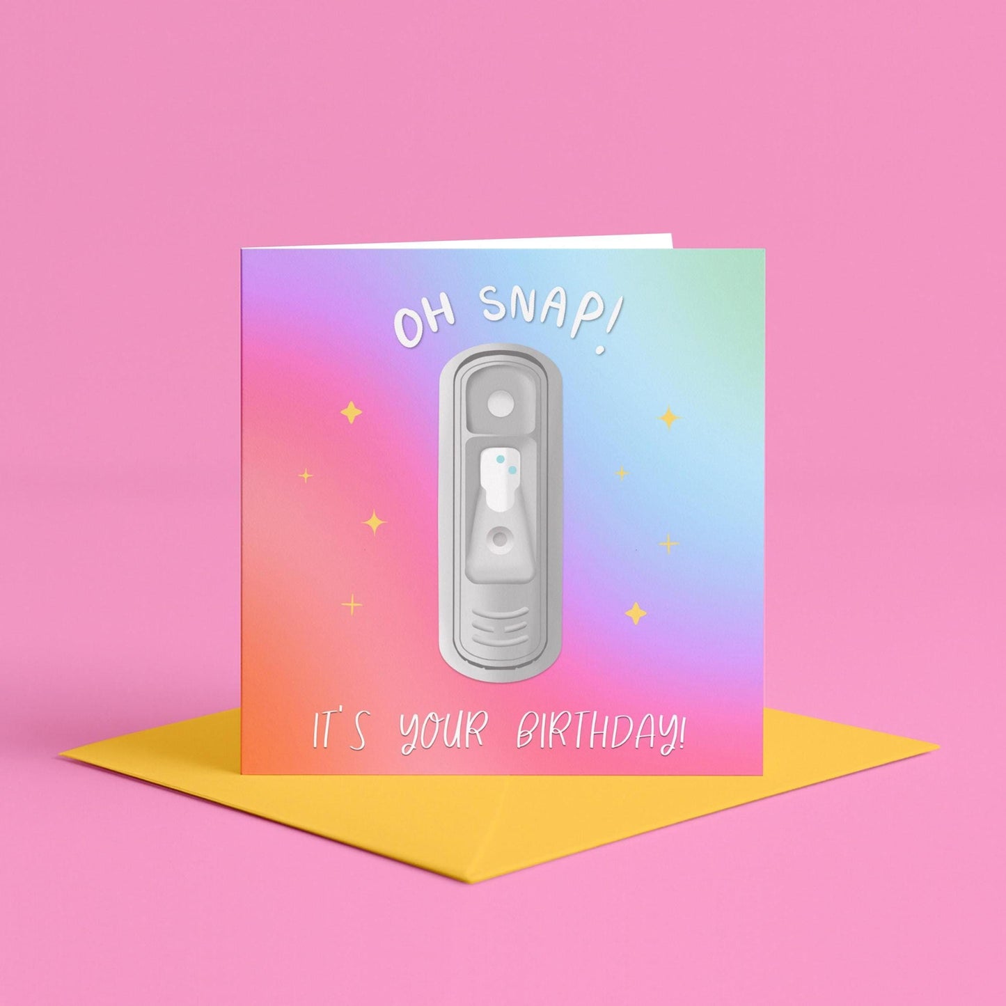 Oh Snap It's Your Birthday | Vet Tech Birthday Card, Vet Nurse Birthday Card, Vetmed Birthday Cards, Veterinary Medicine memes, snap test